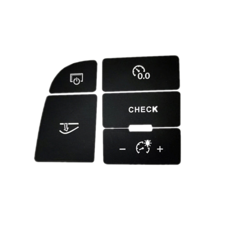 Adesivo per riparazione pulsante di controllo centrale per Audi A6/A6L 2005-2011