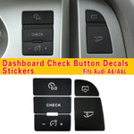 Adesivo per riparazione pulsante di controllo centrale per Audi A6/A6L 2005-2011