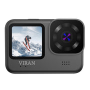 VIRAN V9 4K Dual Color Screen Diving Anti-Shake Action Camera Registratore da viaggio per ciclismo all'aperto, V9(Square), V9(Round)