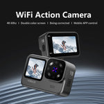 VIRAN V9 Action Camera 4K con Doppio Schermo Colore
