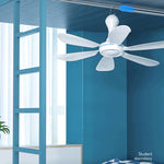 Mini ventilatore USB da tavolo con 6 pale e telecomando
