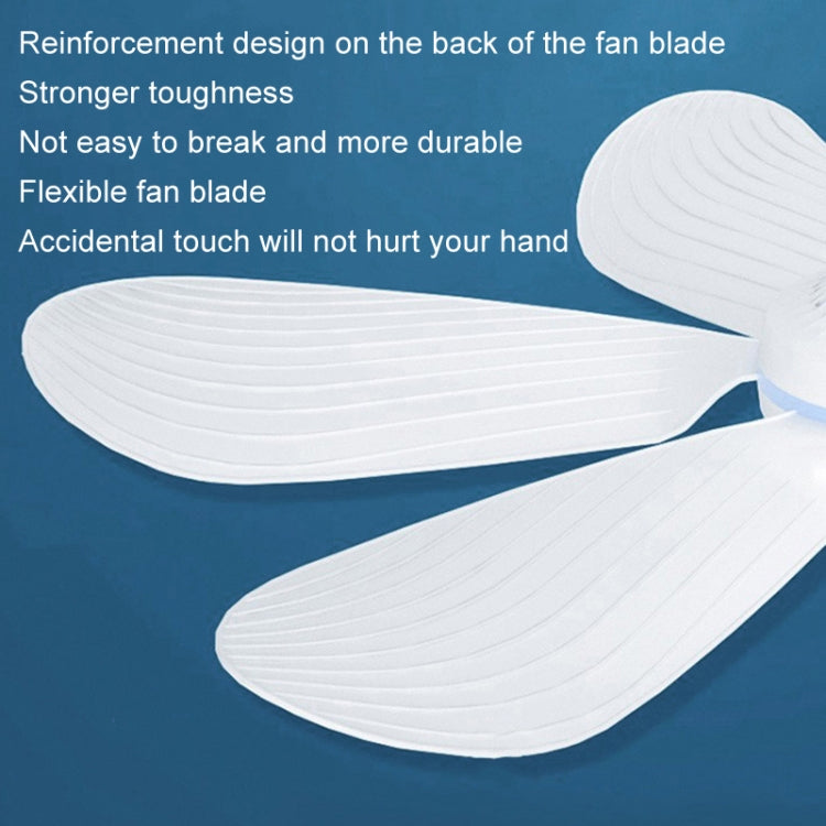 Mini ventilatore USB da tavolo con 6 pale e telecomando