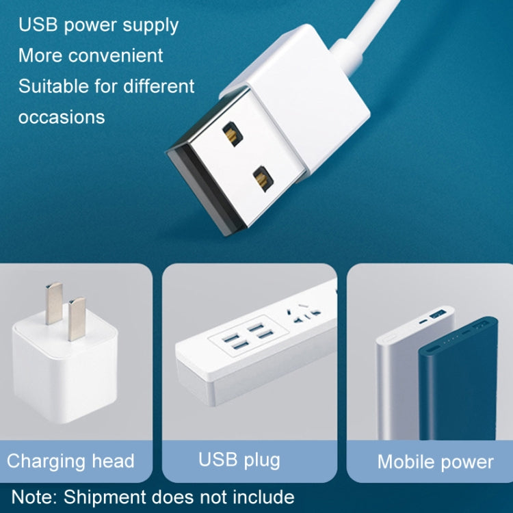 Mini ventilatore USB da tavolo con 6 pale e telecomando