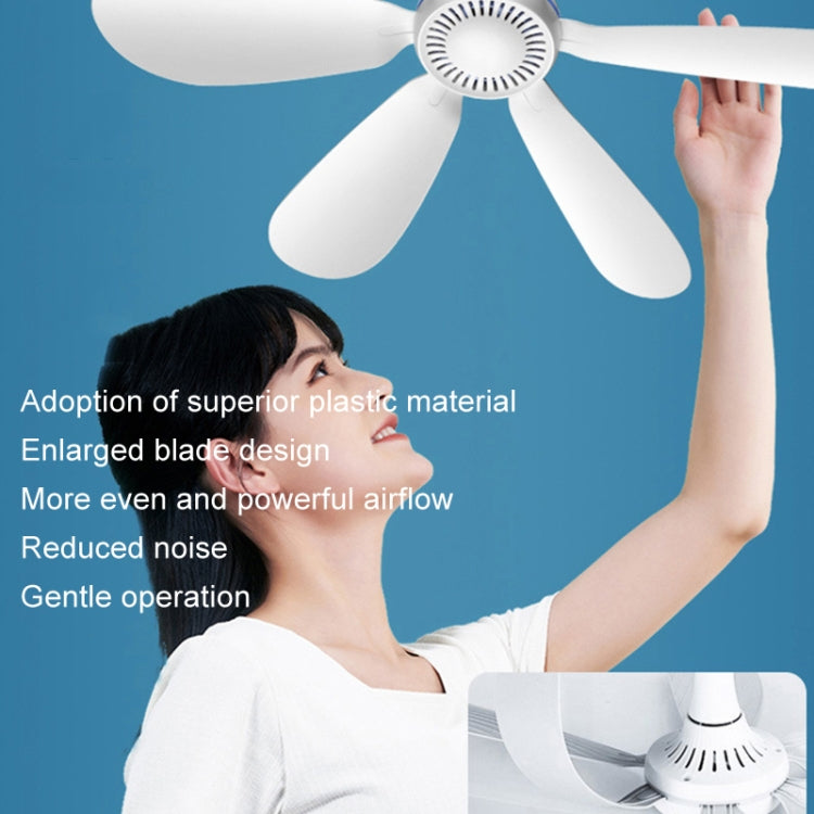 Mini ventilatore USB da tavolo con 6 pale e telecomando