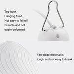 Mini ventilatore USB da tavolo con 6 pale e telecomando