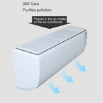 Aria condizionata usa e getta Filtro per la purificazione dell'aria Cotone per la rimozione della polvere della presa d'aria sospesa per uso domestico, 5pcs /Pack 22x80cm