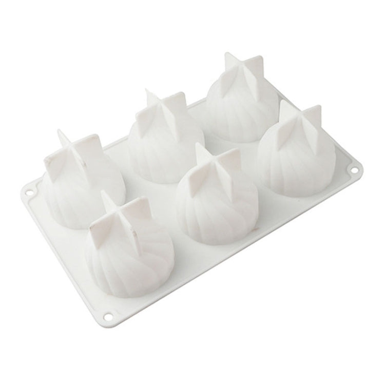 Stampo per torta con mousse a spirale, stampo in silicone a forma di cipolla per dessert francese, GT-105 Single, GT-106 6 Cavity, GT-9 15 Cavity