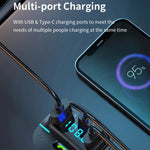 Caricatore per luce ambientale per lettore MP3 Bluetooth per auto, GZ03