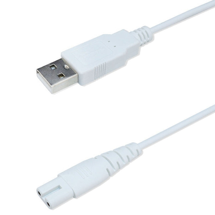 1,25 m per dispositivo di ricarica per rasoio/acqua USB TTo cavo di ricarica a 8 cifre