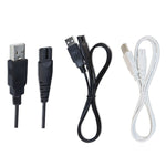 1,25 m per dispositivo di ricarica per rasoio/acqua USB TTo cavo di ricarica a 8 cifre
