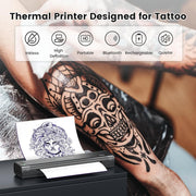 Phomemo TP81 A4 Stampante termica wireless Stampante per modelli di tatuaggi, TP81 Tattoo Printer