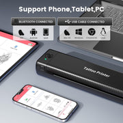 Phomemo TP81 A4 Stampante termica wireless Stampante per modelli di tatuaggi, TP81 Tattoo Printer
