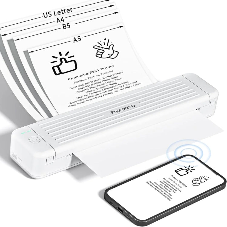 Phomemo P831 Stampante termica portatile Bluetooth