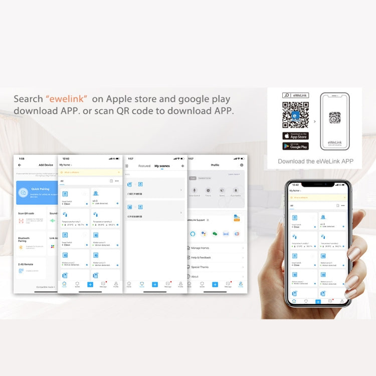 Gateway wireless ZigBee per smart home Ewelink SONOFF