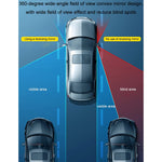 Specchietto ausiliario per auto Specchietto retrovisore grandangolare multifunzione