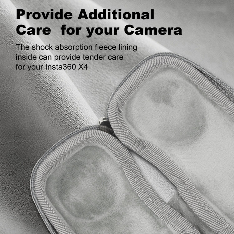 Custodia rigida per Insta360 X4 con protezione antigraffio