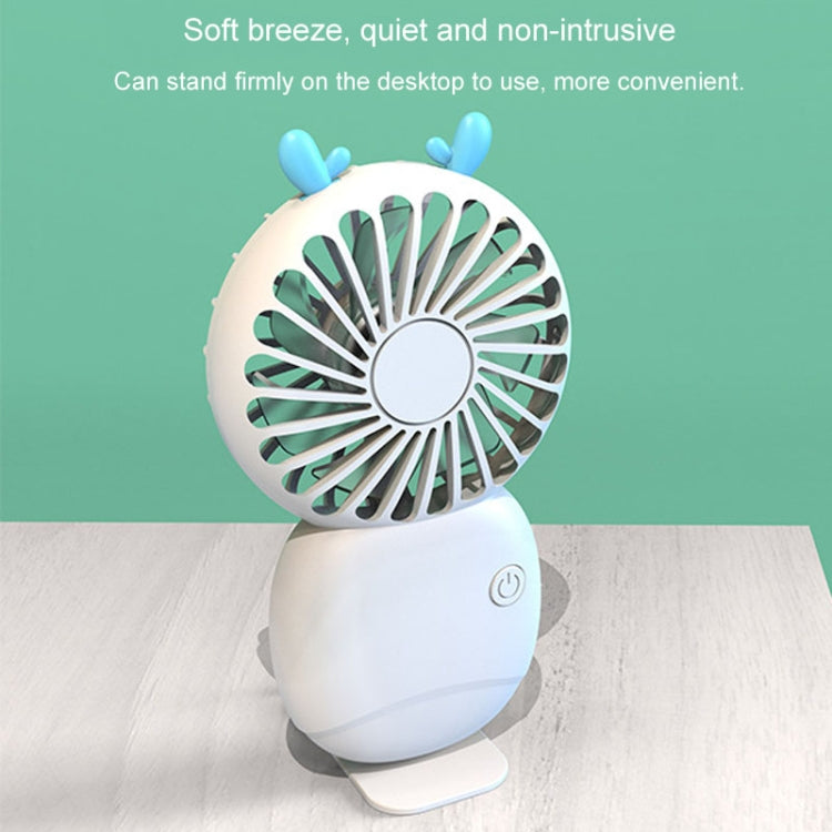 Mini ventilatore portatile ricaricabile silenzioso 3 velocità