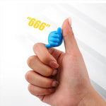 Organizzazione della scrivania con gancio portaoggetti anteriore per auto, consegna casuale dei colori, 10pcs Small, 5pcs Large