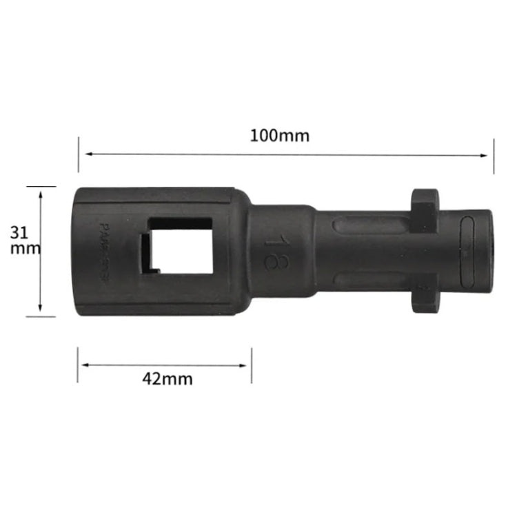 Per Karcher K-Series / Lavor Adattatore convertitore con raccordo a baionetta per idropulitrice, Bayonet Fitting Adapter