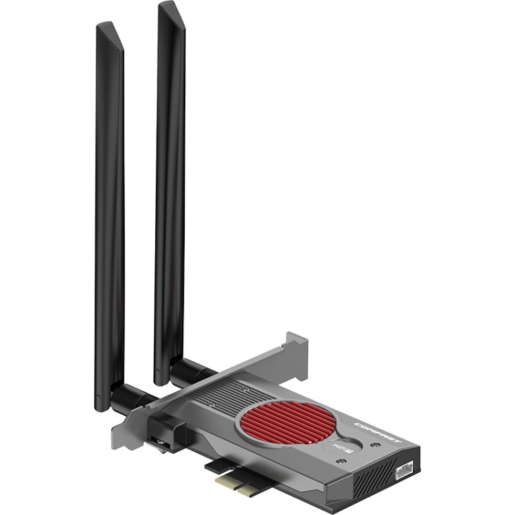 Scheda di rete COMFAST BE200MAX 8774Mbps WiFi7 Ricevitore WiFi PCIE Tri-Band Bluetooth 5.4, BE200MAX