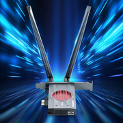Scheda di rete COMFAST BE200MAX 8774Mbps WiFi7 Ricevitore WiFi PCIE Tri-Band Bluetooth 5.4, BE200MAX