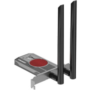 Scheda di rete COMFAST BE200MAX 8774Mbps WiFi7 Ricevitore WiFi PCIE Tri-Band Bluetooth 5.4, BE200MAX
