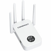 COMFAST 762AC 1200Mbps Ripetitore di segnale WiFi Dual Band WiFi con schermo OLED, CF-WR762AC