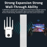 COMFAST 762AC 1200Mbps Ripetitore di segnale WiFi Dual Band WiFi con schermo OLED, CF-WR762AC