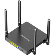 Router wireless dual band COMFAST CF-N5 V2 1200Mbps WiFi6 con porta Gigabit Ethernet, antenna 4x5dBi, CF-N5 V2 US Plug, CF-N5 V2 EU Plug