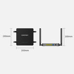 Router wireless dual band COMFAST CF-N5 V2 1200Mbps WiFi6 con porta Gigabit Ethernet, antenna 4x5dBi, CF-N5 V2 US Plug, CF-N5 V2 EU Plug