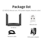 Router wireless dual band COMFAST CF-N5 V2 1200Mbps WiFi6 con porta Gigabit Ethernet, antenna 4x5dBi, CF-N5 V2 US Plug, CF-N5 V2 EU Plug