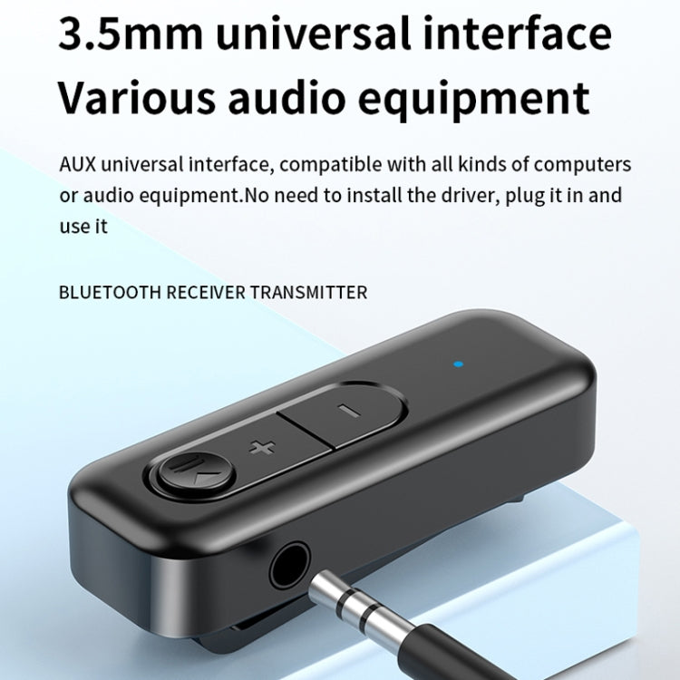 Adattatore audio USB per trasmettitore ricevitore Bluetooth 5.3 AUX 2 in 1, C28