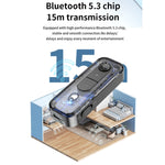 Adattatore audio USB per trasmettitore ricevitore Bluetooth 5.3 AUX 2 in 1, C28
