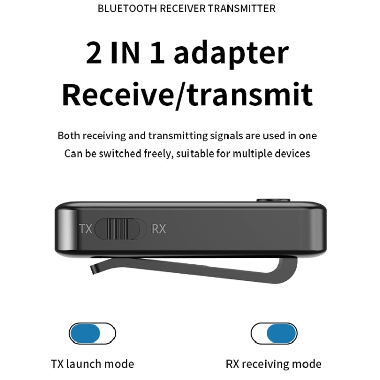 Adattatore audio USB per trasmettitore ricevitore Bluetooth 5.3 AUX 2 in 1, C28