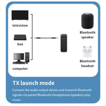 Adattatore audio USB per trasmettitore ricevitore Bluetooth 5.3 AUX 2 in 1, C28