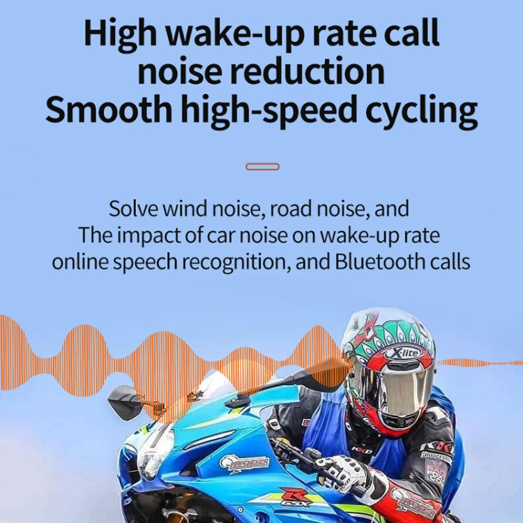 Cuffie Bluetooth impermeabili per casco ciclismo V11S