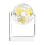 Ventilatore da tavolo portatile USB retrattile per la casa Ventilatore da soffitto per esterni di grande energia eolica, Plug-in Model, Charging Model