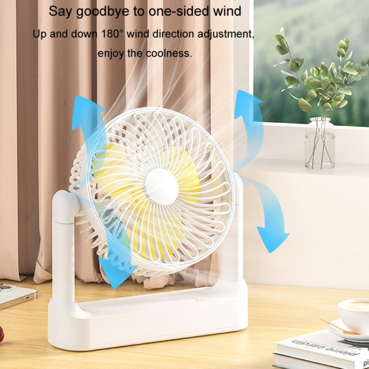 Ventilatore da tavolo portatile USB ricaricabile 5W