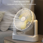 Ventilatore da tavolo portatile USB ricaricabile 5W