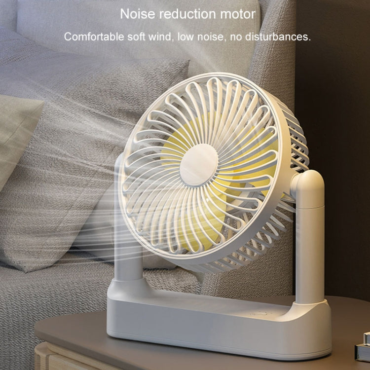 Ventilatore da tavolo portatile USB ricaricabile 5W