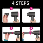Accessori bacchetta arricciacapelli Dyson tubo lungo viola