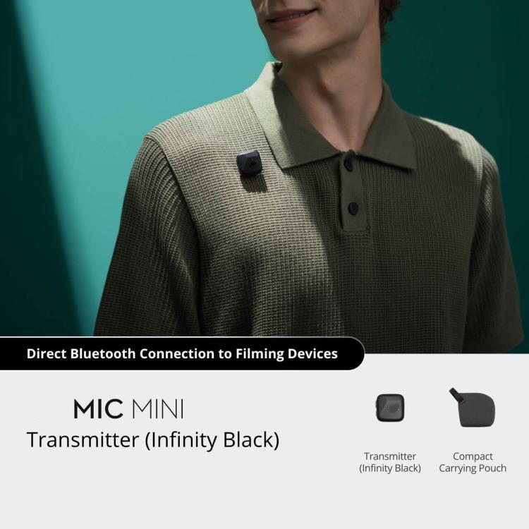 Trasmettitore originale DJI Mic Mini nero o bianco