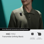 Trasmettitore originale DJI Mic Mini nero o bianco