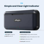 Caricabatterie rapido con custodia per DJI Action 4 e 3