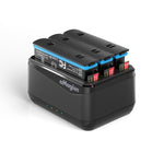 Caricabatterie triplo per batterie Insta360 X4