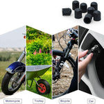 Tappo della valvola del pneumatico in plastica per bicicletta da 30 pezzi