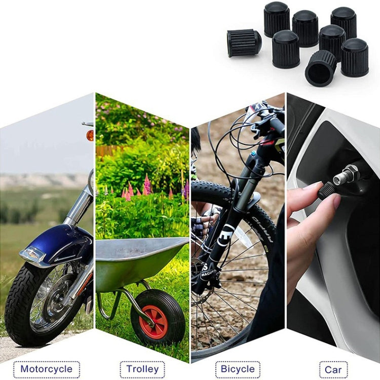 Tappo della valvola del pneumatico in plastica per bicicletta da 30 pezzi