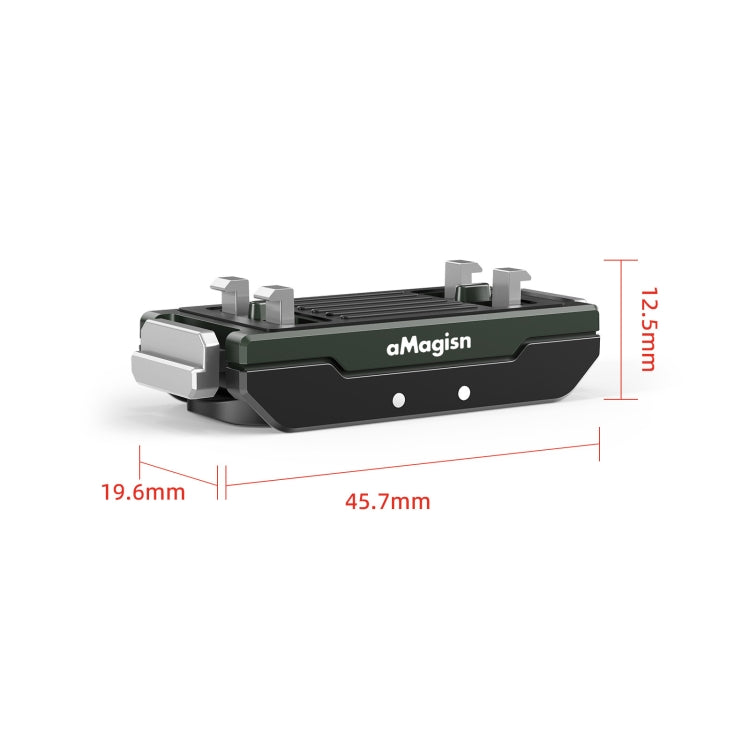 Sgancio rapido magnetico in metallo per Insta360 e GoPro