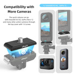 Sgancio rapido magnetico in metallo per Insta360 e GoPro