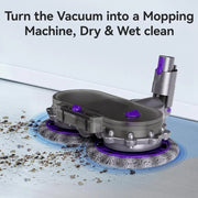 Per Dyson V10 Digital Slim V12 Detect Slim Aspirapolvere Testa per mocio asciutto e bagnato, Without Water Tank, With Water Tank